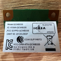 Qualcom Atheros QCWB335 Wi-Fi Wireless + Bluetooth 4.0 mini PCI-E Card, снимка 3 - Части за лаптопи - 44979384