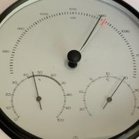 барометър термометър влагомер  Dr . Friedrichs, снимка 3 - Антикварни и старинни предмети - 45595582