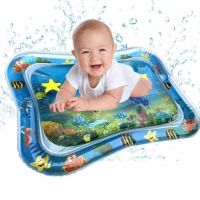 Нетоксичен надуваем бебешки матрак с вода 60*55 см., снимка 5 - Матраци - 45888542