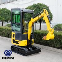 Мини багер RIPPA R319 с кабина, 1100кг, нови, налични на склад, снимка 3 - Индустриална техника - 45453322