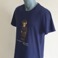 POLO Ralph Lauren Bear Cotton Custom Slim Fit Mens Size M и L ОРИГИНАЛ! 2бр. Мъжки Тениски!, снимка 3 - Тениски - 45455693
