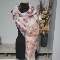 Дамски шалове от памук , снимка 11 - Шалове - 45155649