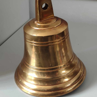 Месингова камбана#1, снимка 1 - Антикварни и старинни предмети - 44951722