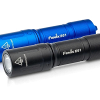 Фенер Fenix E01 V2.0 LED - черен, снимка 2 - Къмпинг осветление - 45006522