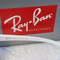Ray-Ban дамски мъжки унисекс слънчеви очила Рей-Бан авиатор бели , снимка 9 - Слънчеви и диоптрични очила - 45584585