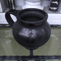 Страхотна кана :ваза" ръчна изработка авторска ., снимка 4 - Декорация за дома - 45061381