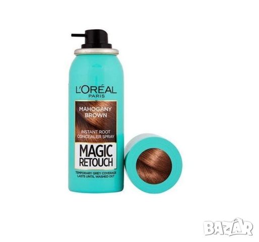 L’Oreal Magic Retouch Спрей за коса 6 Mahogany Brown 75 мл, снимка 1