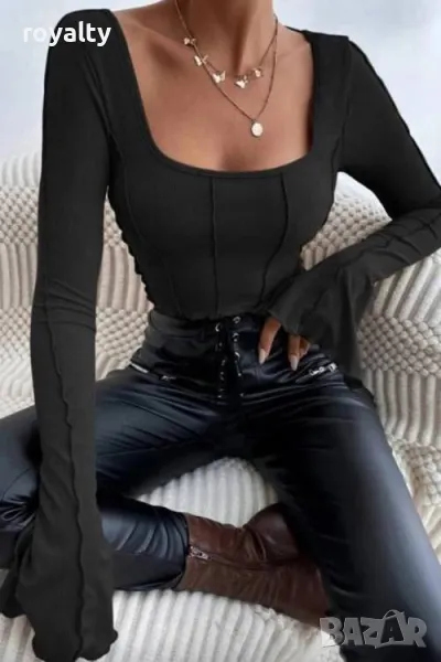 Дамска блуза с акцент , снимка 1