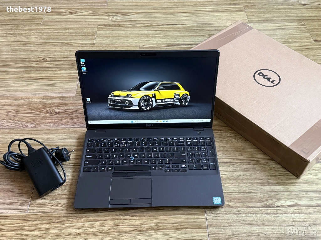 15.6 Dell Latitude 5500`Core i5-8365U/16GB RAM/512GB SSD/FHD IPS/Бат 6ч, снимка 1