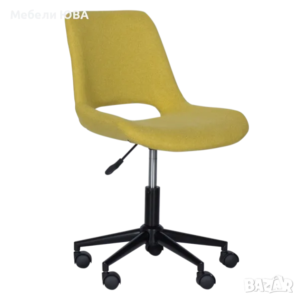 ОФИС КРЕСЛО 7020 - ЖЪЛТ, снимка 1