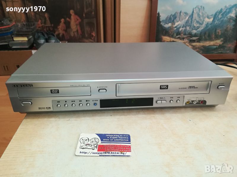 SAMSUNG HIFI VIDEO/DVD COMBO 2804241021, снимка 1