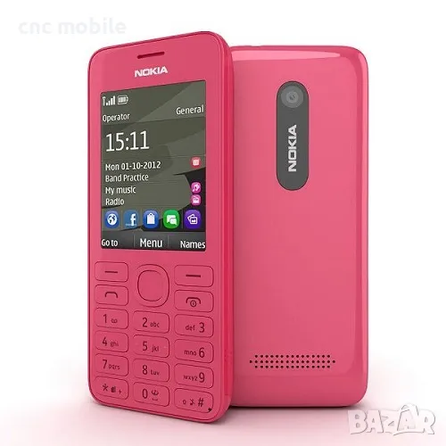 Nokia 206 - Nokia RM-872 панел, снимка 1