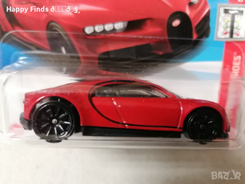 💕🧸  Hot Wheels`16 Bugatti Chiron Quarter Mile Heroes, снимка 1