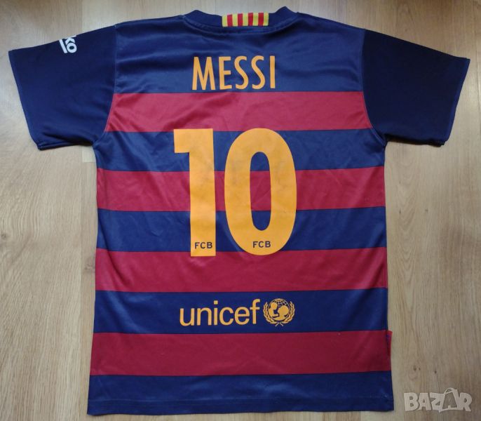 MESSI / Barcelona - детска футболна тениска Барселона за 146см., снимка 1