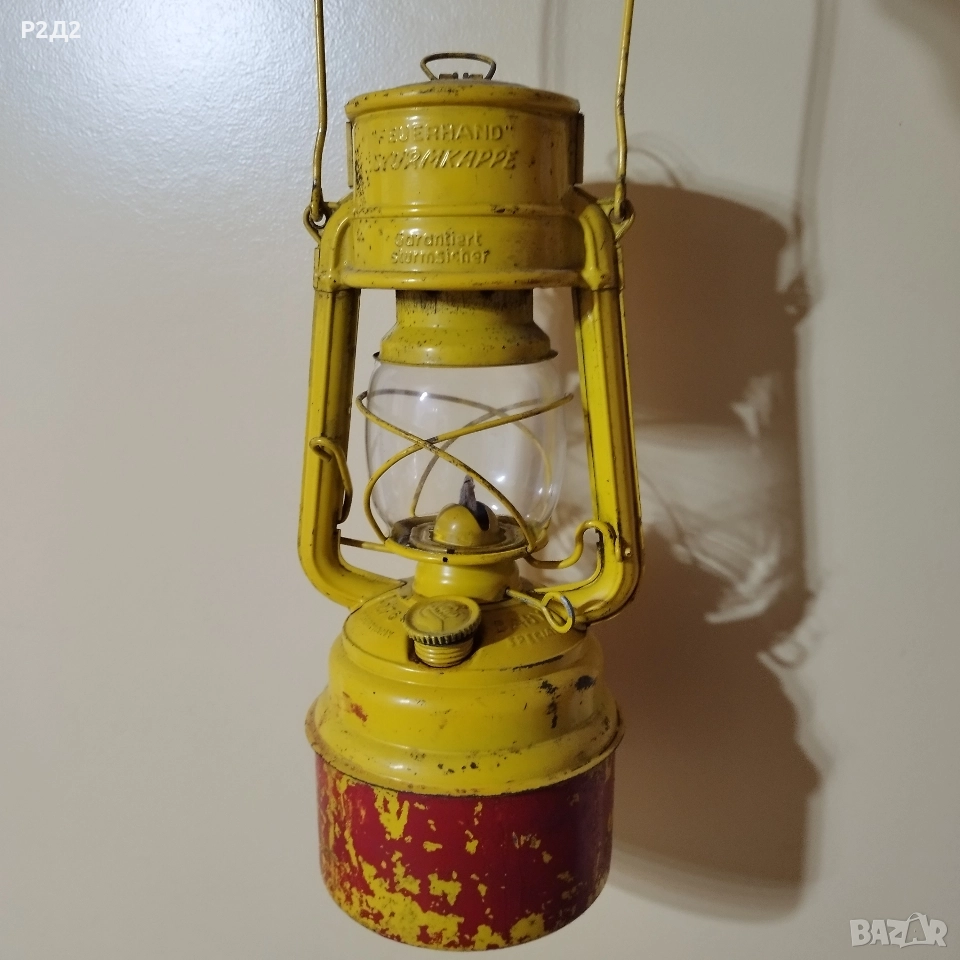 стар германски газен фенер Фюерханд 276 , снимка 1