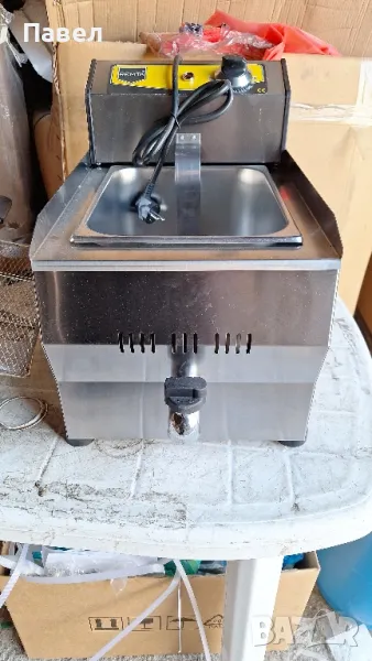 Фритюрник електрически 8л.3,2kw., снимка 1