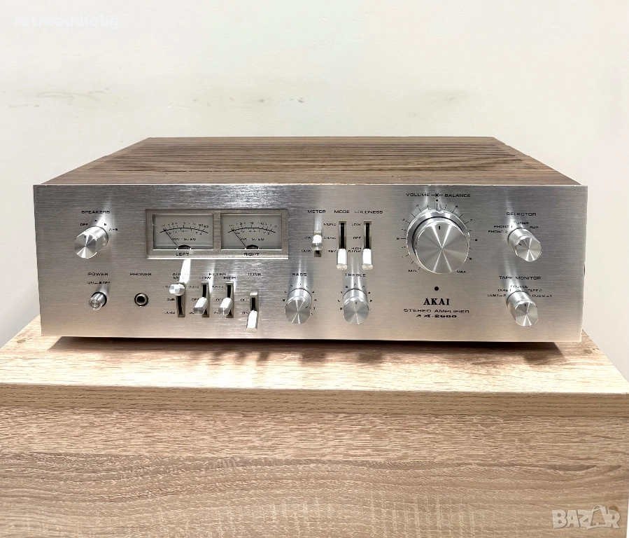 🔉Ретро интегриран усилвател AKAI AM-2600 - Made in Japan🔉, снимка 1
