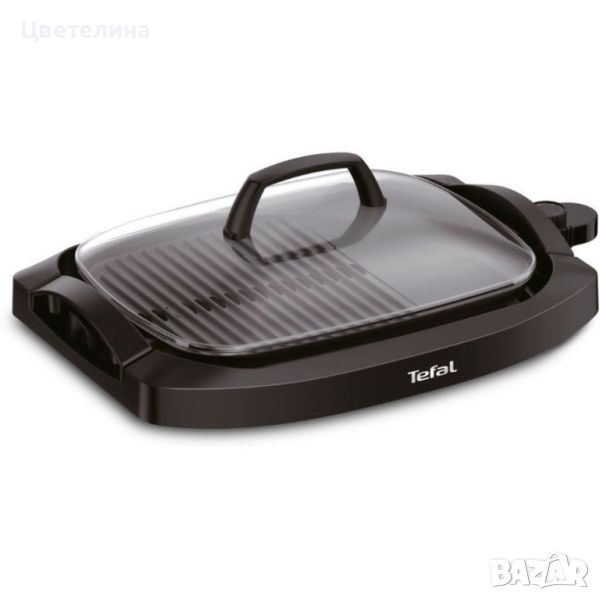 Иновативната скара с капак Tefal CB6A0830 Plancha 2000W, снимка 1