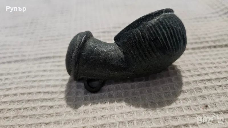 Османска бронзова лула, снимка 1