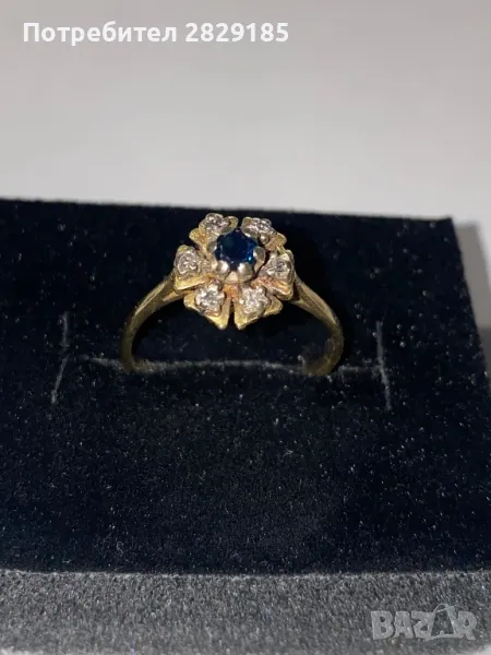 Дамски пръстен с Диаманти, снимка 1