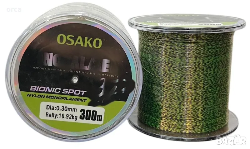 Голям метраж 3D риболовно влакно - незабележимо във водата Osako Concealment 300-1000 m., снимка 1