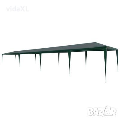 vidaXL Парти шатра 3x12 м PE зелена（SKU:45095, снимка 1