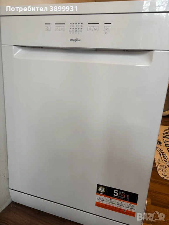 Съдомиялна Whirlpool WFE 2B19 Перфектна и като Нова - Свободностояща, снимка 1