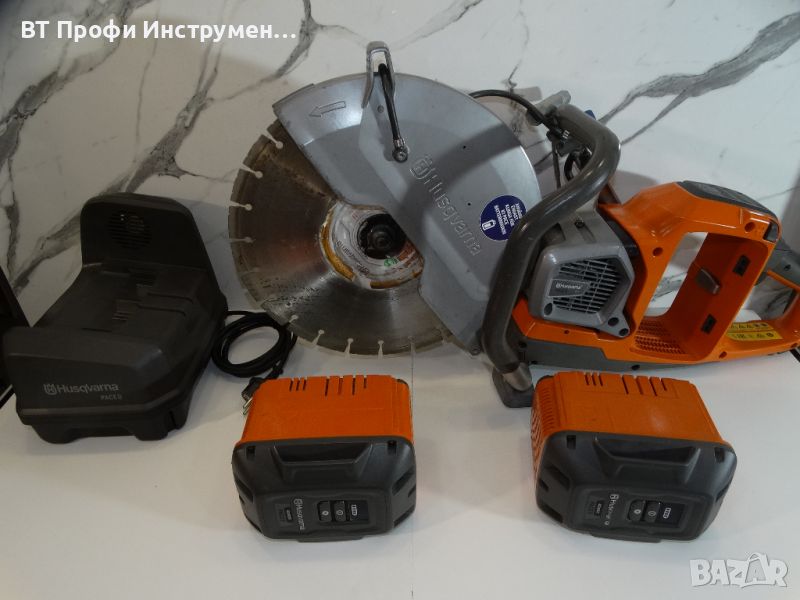 Husqvarna K1 PACE / 2 x 4.0 Ah - Дискова резачка / фугорез, снимка 1