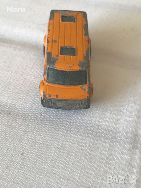 Колекционерска количка 1979 Matchbox Superfast Lesney – Orange Chevy Van, произведена в Англия, снимка 1