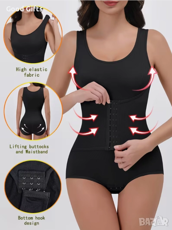 Оформящо дамско боди Slimming Bustier – висока талия, стягащ ефект и корекция на силуета, снимка 1