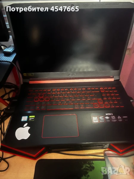 Продавам лаптоп Acer nitro 5 , снимка 1