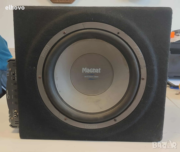 Бас каса Magnat Edition B33 с усилвател , снимка 1