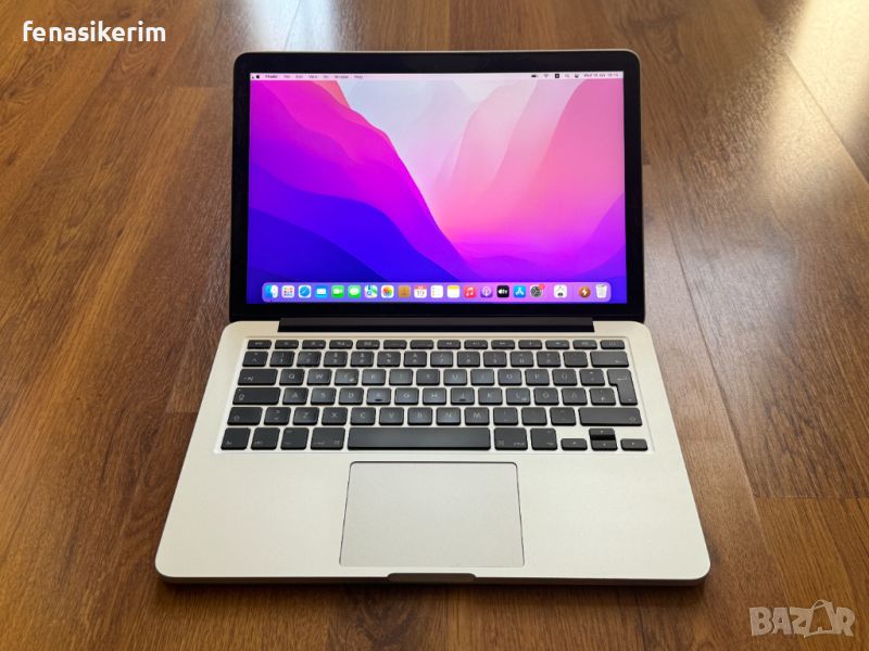 13.3' Retina Apple MacBook Pro 2015 Core i5 8GB RAM/512GB SSD/Iris 6100/Бат 6ч, снимка 1