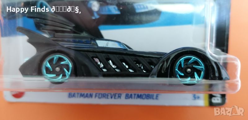 💕🧸Hot Wheels 2023 DC Batman Forever Batmobile 1/64 Matt Grey Colour, снимка 1