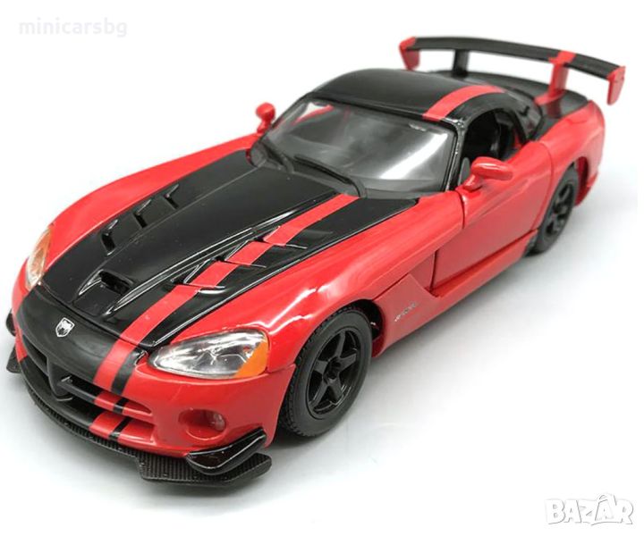 Метални колички: Dodge Viper SRT - Bburago Bijoux , снимка 1