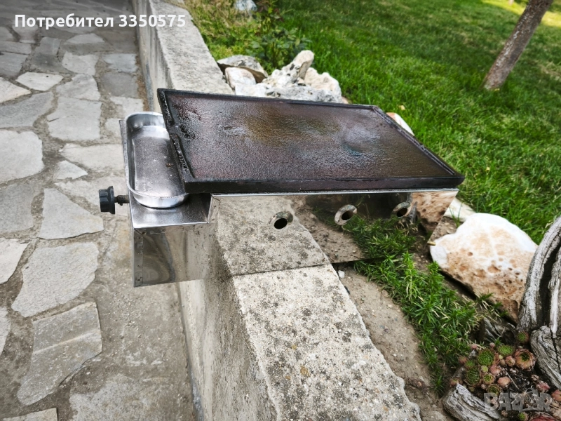 продавам газова скара инокс, снимка 1