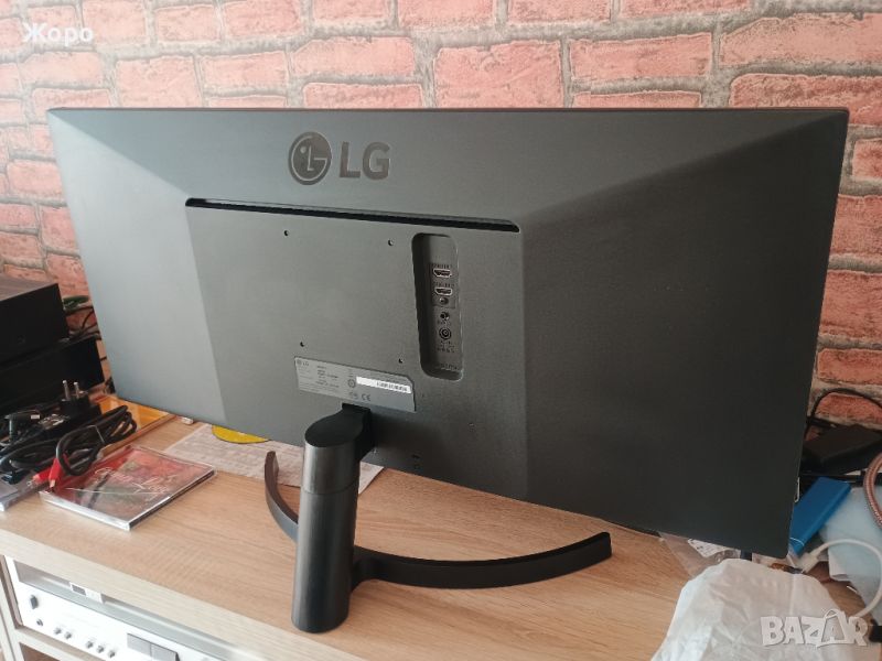 Чисто нов безрамков монитор LG 29WL500B 20:9 Wide 10bit IPS Screen, снимка 1