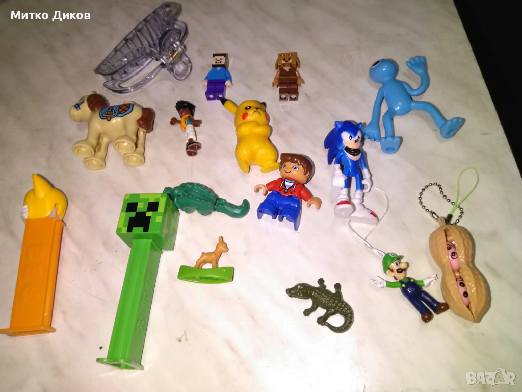 Детски играчки пластмасови и гумени като нови 22 броя, снимка 1