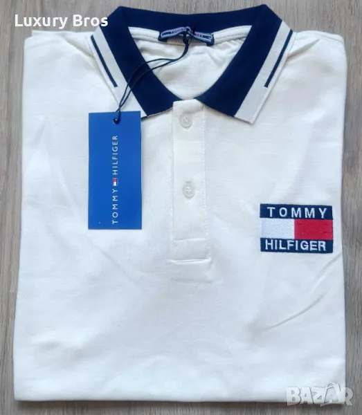 Мъжки тениски с яка Tommy Hilfiger, снимка 1