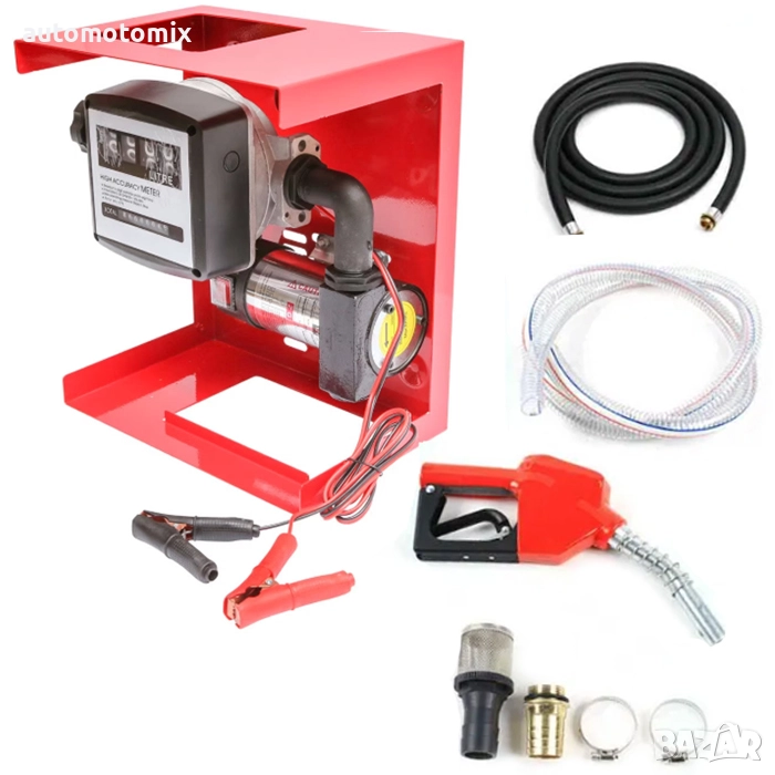 Помпа Електрическа за Източване на Гориво, Бензиноколонка 12V - 4326, снимка 1
