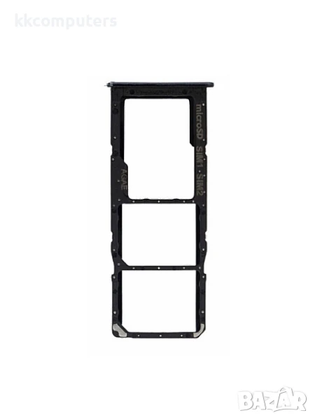 SIM-MicroSD държач Samsung Galaxy A71 (SM-A715) Цвят: Black, снимка 1