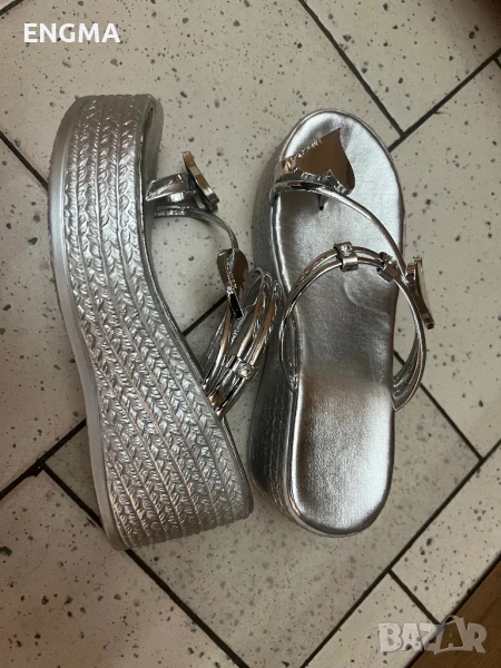 Дамски чехли на платформа 35, снимка 1