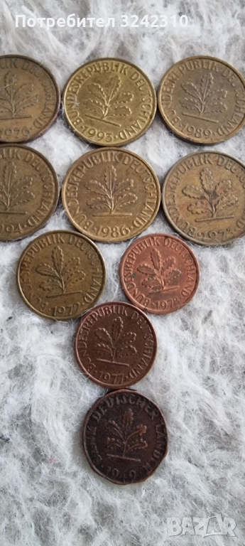 Германски пфенинги 10/5/1/, снимка 1