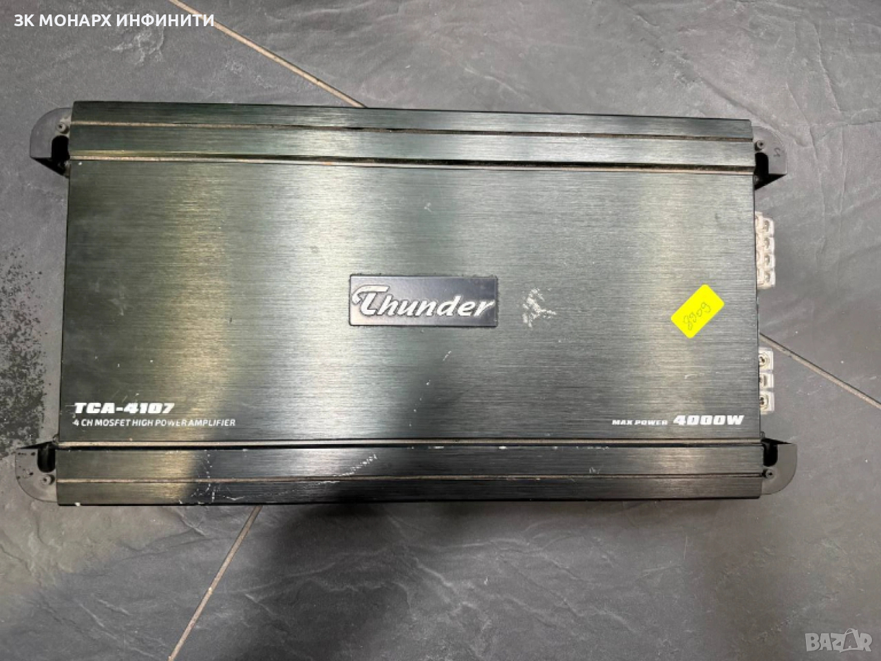 Усилвател за кола Thunder TCA-4107, 4 x 100W RMS, 4 Ohm, снимка 1