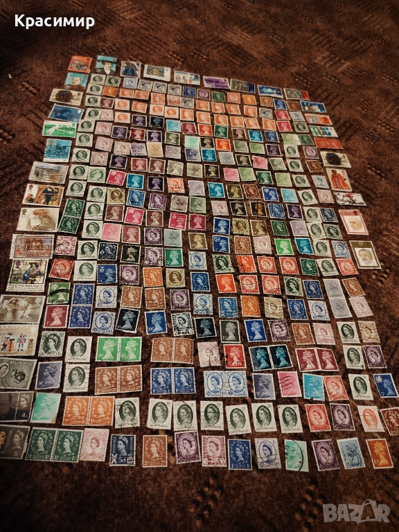 Винтидж ПОЩЕНСКИ марки Елизабет , снимка 1