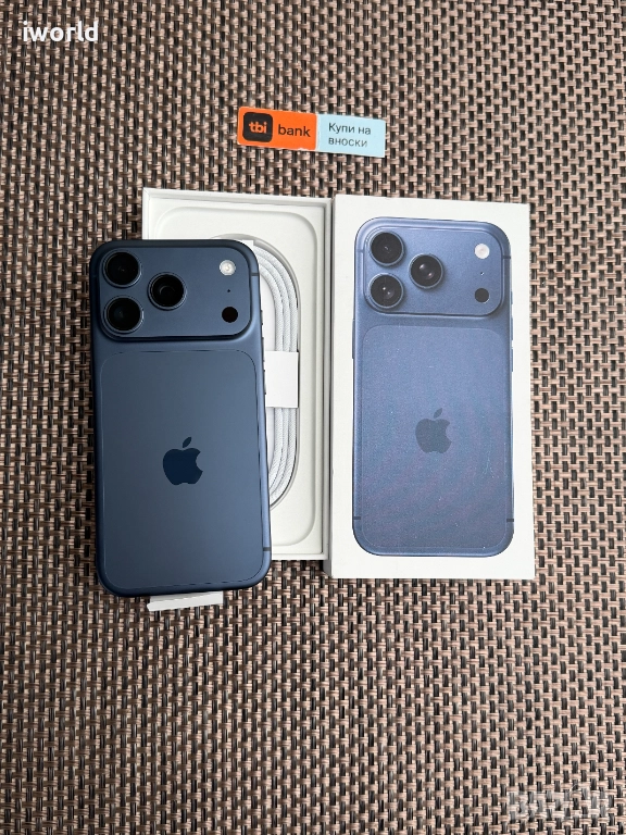 НОВ❗️ iPhone 17 Pro ❗️Лизинг от 85лв/м ❗️ Deep Blue ❗️ГАРАНЦИЯ❗️256Gb⚠️, снимка 1