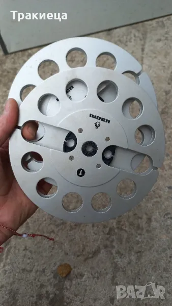 МЕТАЛНИ РОЛКИ ЗА МАГНЕТОФОН ИЗОТ-2 бр, снимка 1