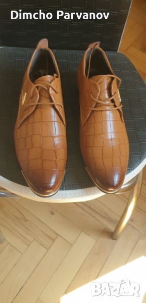 мъжки модерни обувки разм.  42,5, снимка 1
