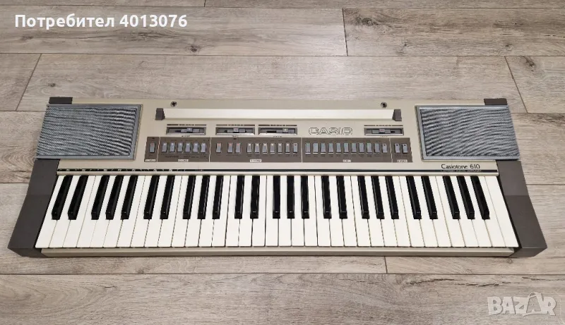 Casio Casiotone 610 / синтезатор (1981г.), снимка 1