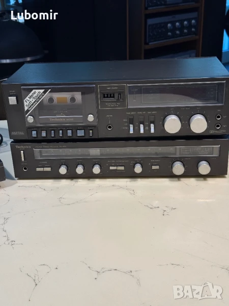 Technics-грамофон SL-303-нов ремък,Дек RS-M215,Ресивър SA-103., снимка 1